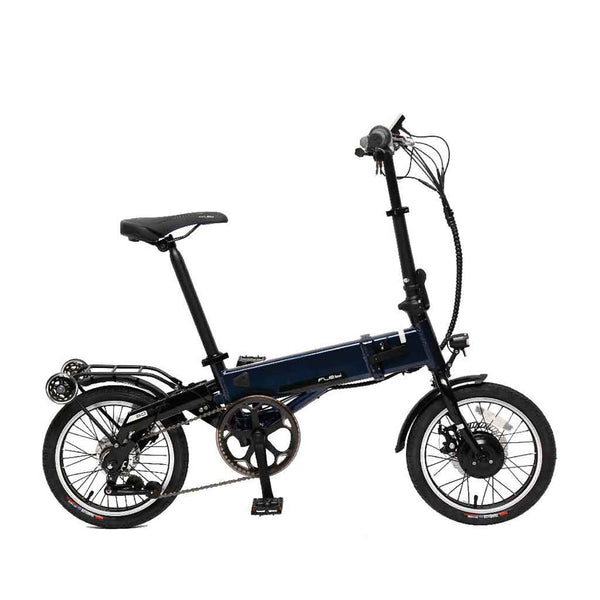 Bicicleta elétrica dobrável Flebi Supra 3.0 + Azul marinho