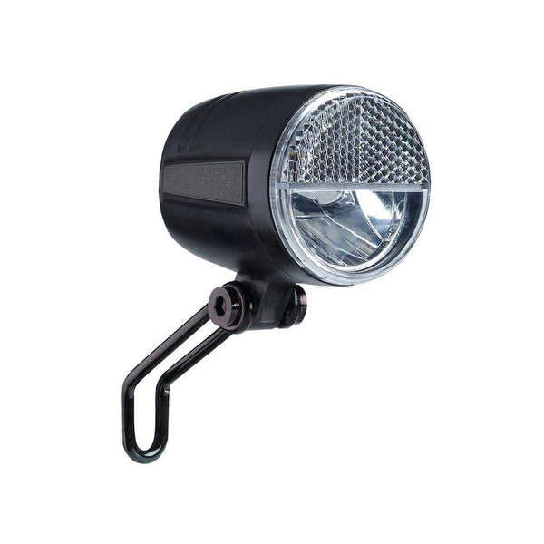 Luz frontal de dínamo LED Buchel Sport Pro 45SL com suporte incluído, 45 LUX