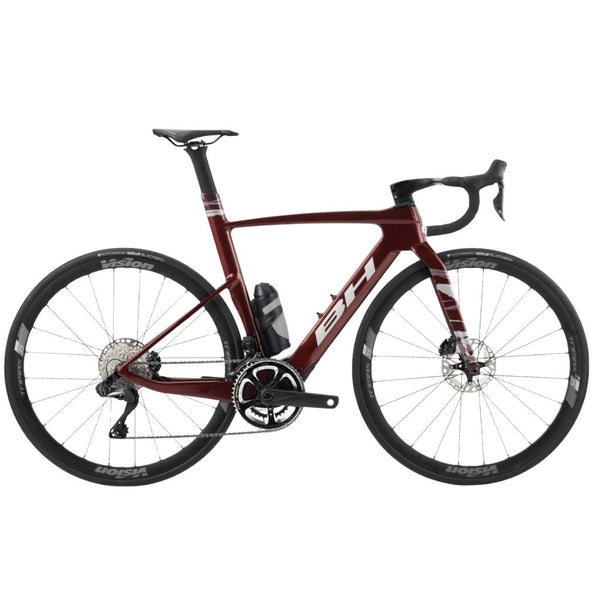 Bicicleta eléctrica CARRETERA iAEROLIGHT 1.8 rojo oscuro