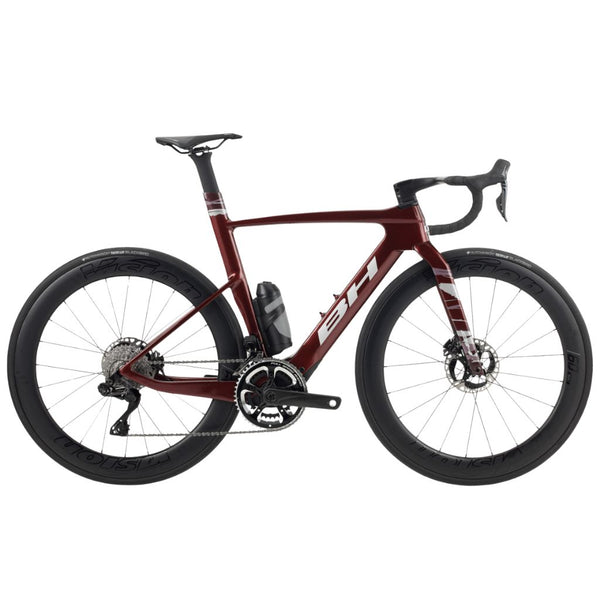 Bicicleta eléctrica CARRETERA iAEROLIGHT 1.9 rojo oscuro