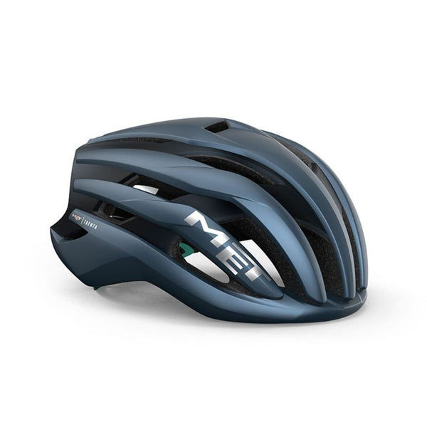 CAPACETE MET TRENTA MIPS AZUL MARINHO/PRATA MATE