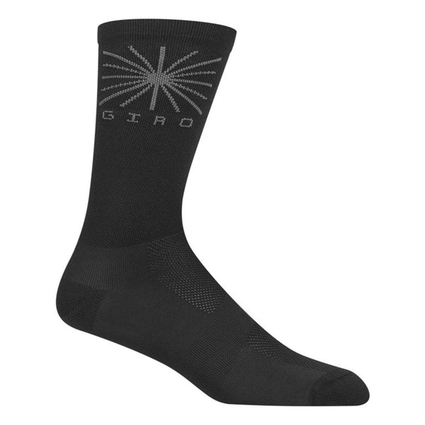 Meias Giro Racer High Rise - Black Sun