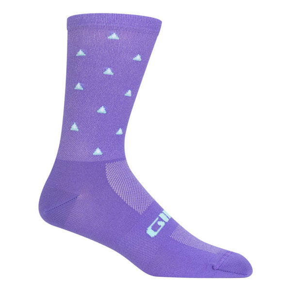 Meias Giro Racer High Rise - Roxo Elétrico