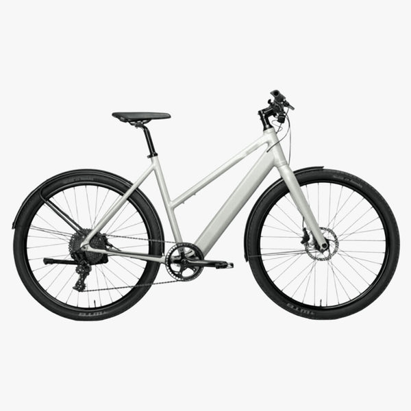 Bicicleta de trekking elétrica Coboc Merano TPZ Riesling Silver