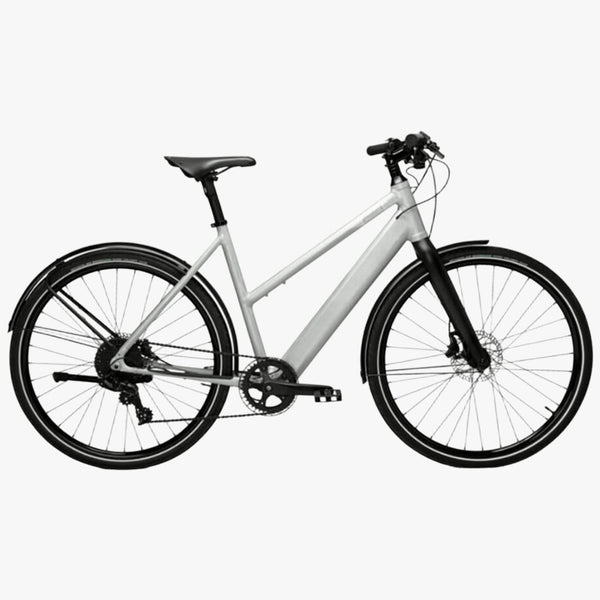Bicicleta elétrica urbana Coboc Vesterbro TPZ com acabamento bruto
