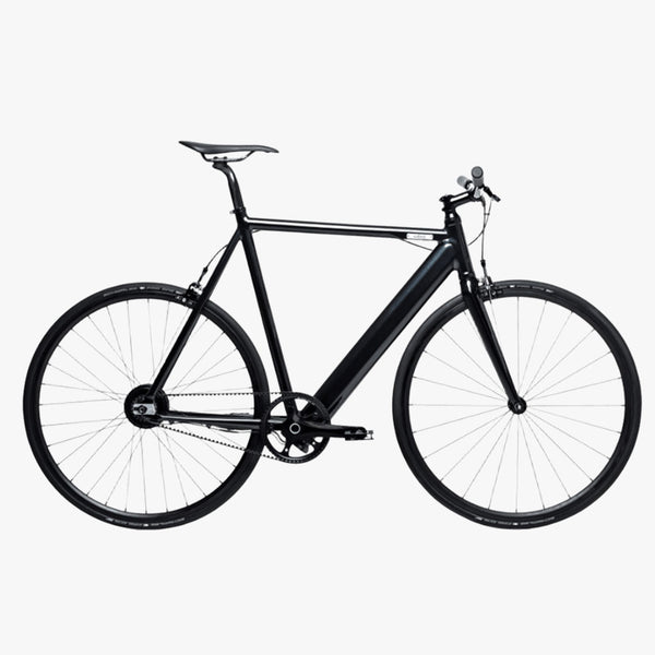 Bicicleta elétrica urbana Coboc eCycle F1 Fable - Preto Metalizado
