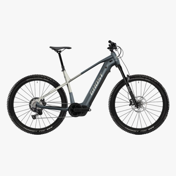 Bicicleta elétrica de montanha E-TERU PRO HIGH 27.5 cinzento tempestade/branco frio 2026