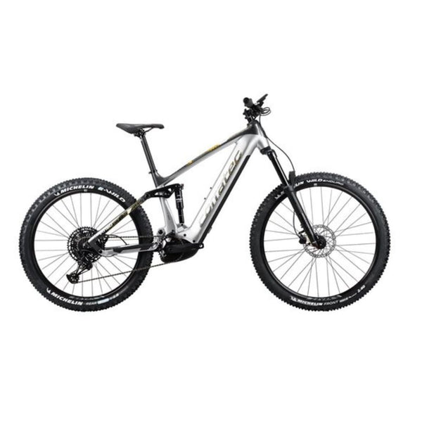 E-MOUNTAINBIKE SUSPENSÃO COMPLETA JAM² 7.8 Branco brilhante / Cinza-celeste brilhante