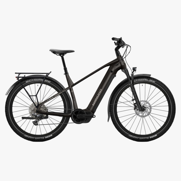 Bicicleta elétrica de trekking Winora YUCATAN X12 Pro High GL cor chocolate - brilhante 2026