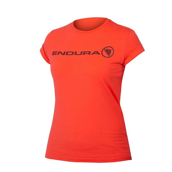 CAMISA LEVE ENDURA ONE CLAN PARA MENINAS: Laranja