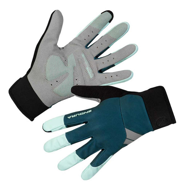 LUVAS ENDURA WINDCHILL W'S: Azul Ciano