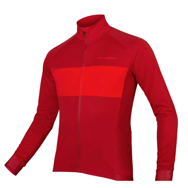 CAMISA ENDURA FS260-PRO JETSTREAM L/S: Vermelha