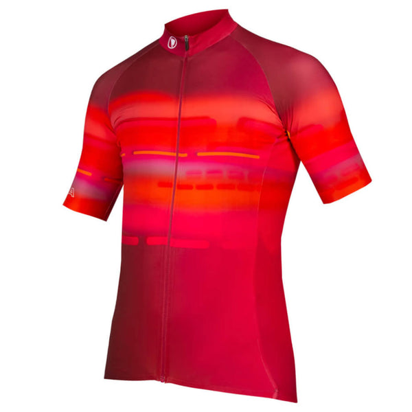 TEXTURA VIRTUAL ENDURA JERSEY M/C: Vermelho
