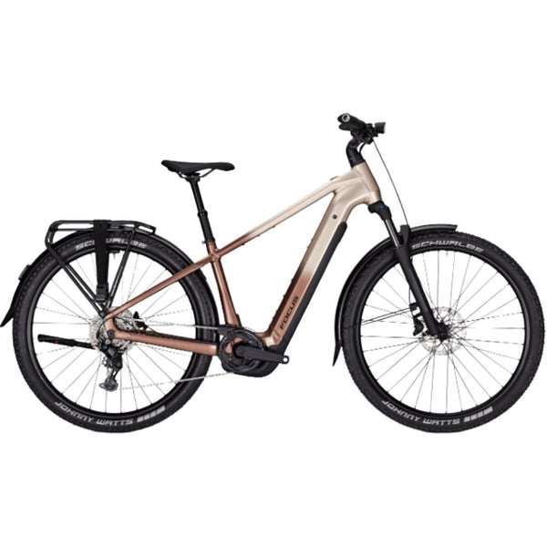 Bicicleta eléctrica de Carretera E-ALLROUND AVENTURA² 6.7 Marrón