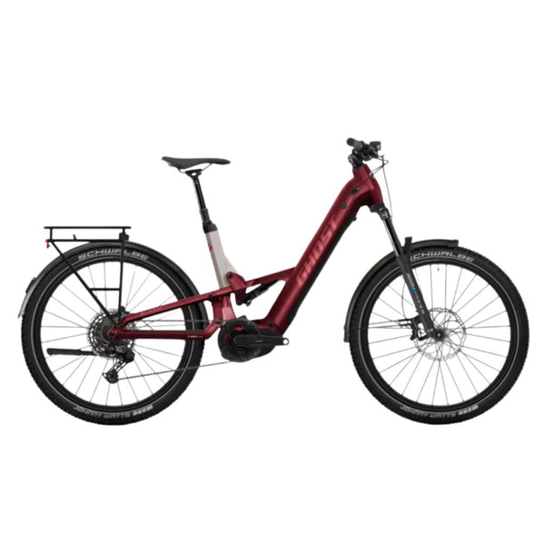 Bicicleta elétrica de montanha E-ASX Essential Low EQ vermelho rebelde/café pedra 2026