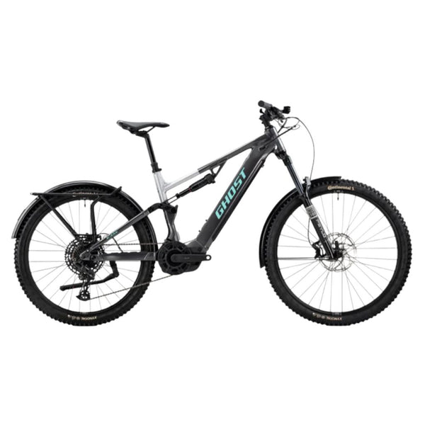 Bicicleta elétrica de montanha E-ASX Universal High EQ, preto flamejante/cinza nebuloso, 2026