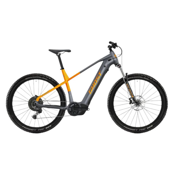 Bicicleta elétrica de montanha Ghost E-TERU Universal cinza sombra / manga deslumbrante 2026