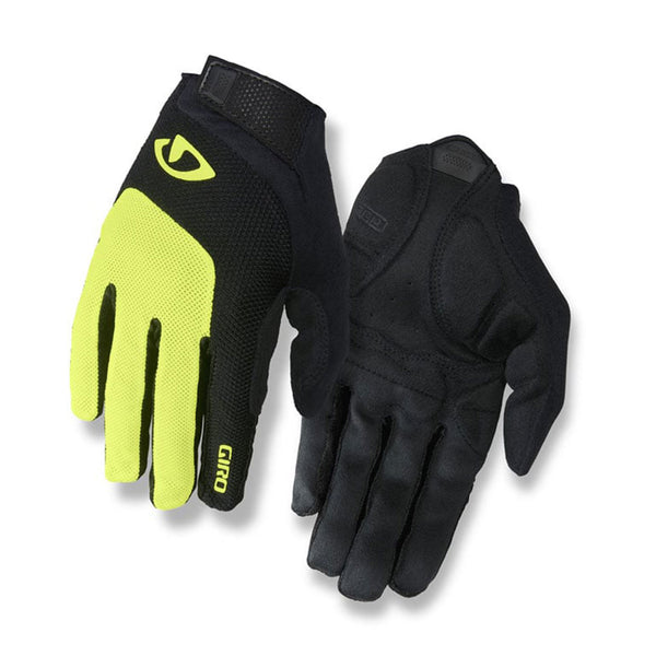 Luvas Bravo Gel LF - Preto/Amarelo Destaque