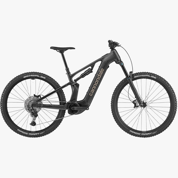 Bicicleta de montanha elétrica Cannondale Moterra 4+ Obsidian