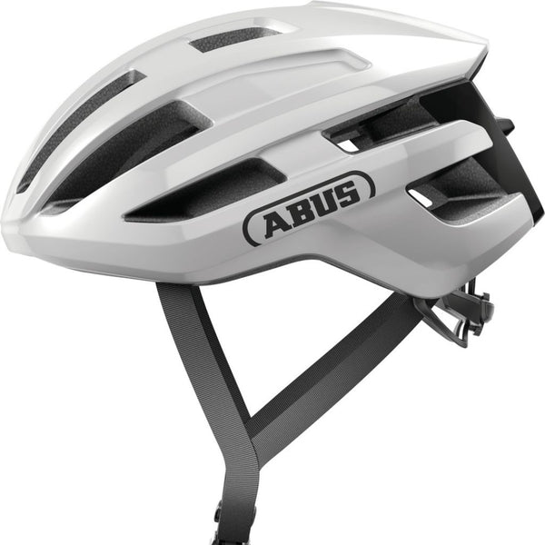 Capacete Abus, PowerDome branco brilhante