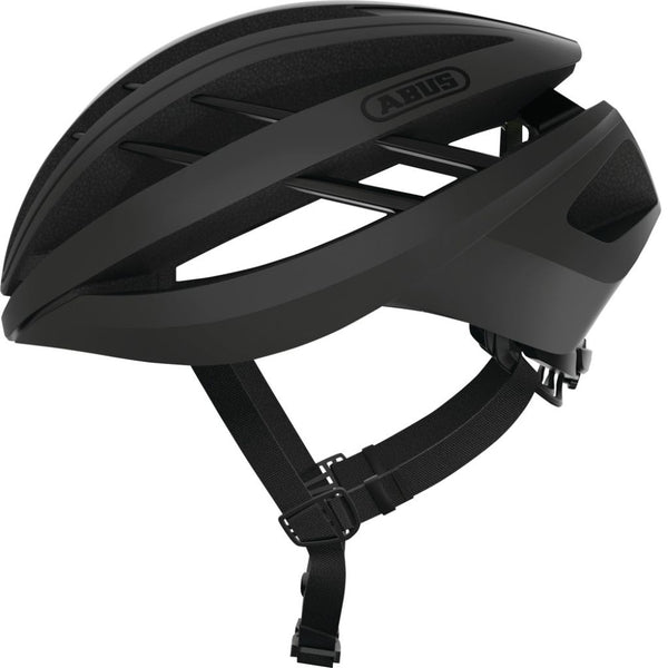 Capacete Abus, veludo Aventor preto