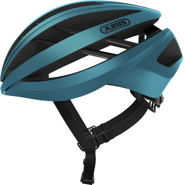 Capacete Abus, azul aço Aventor