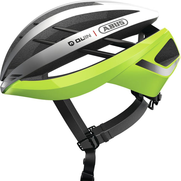 Capacete Abus, Aventor QUIN amarelo néon