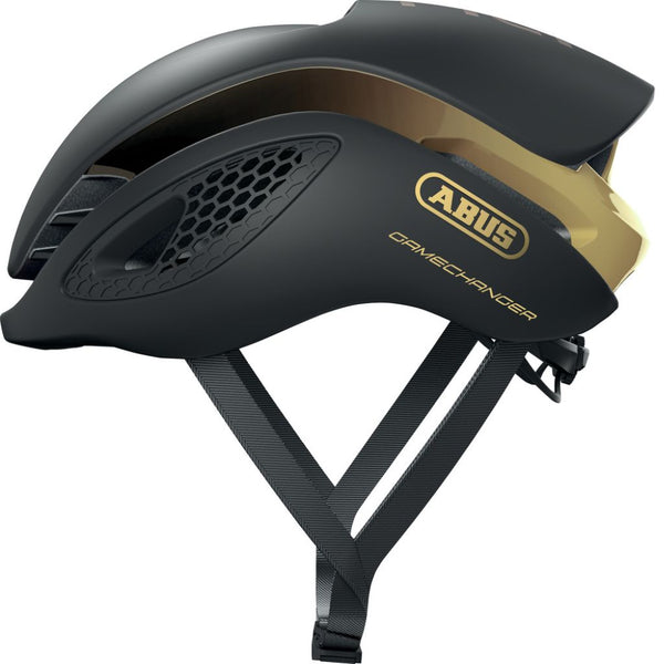 Capacete Abus, GameChanger preto dourado