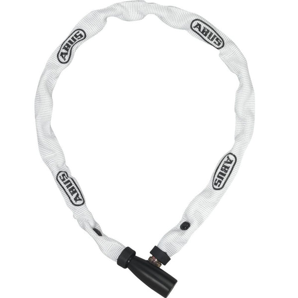 Cadeado ABUS, corrente 1500/60, branco.
