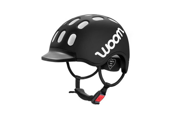 Capacete preto infantil Woom