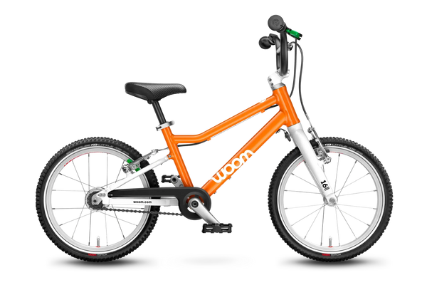 Bicicleta Woom Original 3 Automagic Laranja