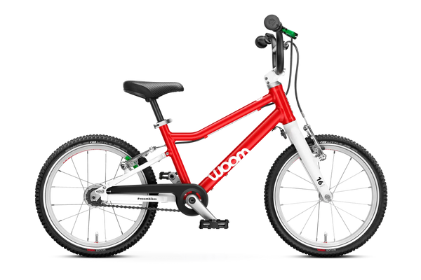 Bicicleta Woom Original 3 Automagic Vermelha
