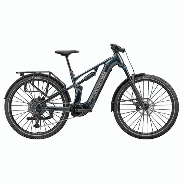 Bicicleta elétrica de montanha Cannondale 29 U Moterra 1 EQ azul tungsténio