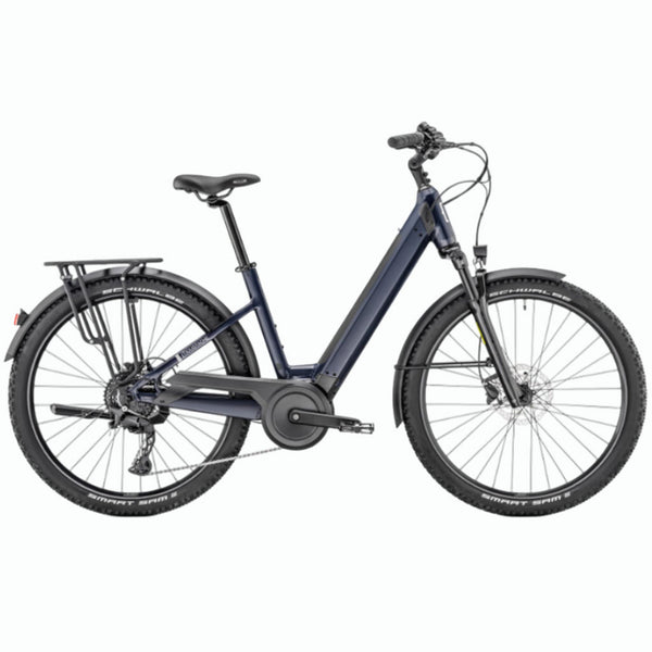 Bicicleta eléctrica de Trekking Moustache Xroad ES Open Dark Blue Matt 500Wh 2026