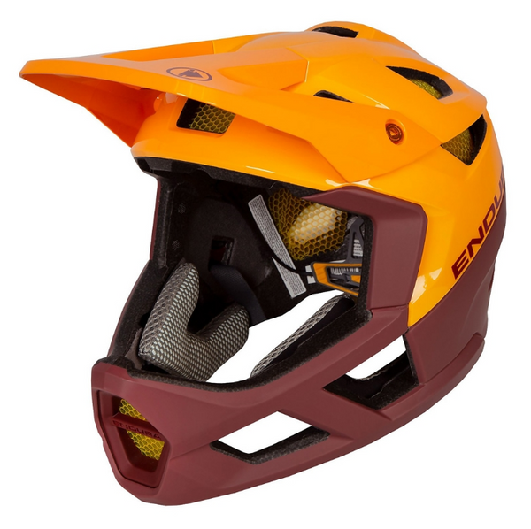 Capacete Integral MT500 - Tangerina