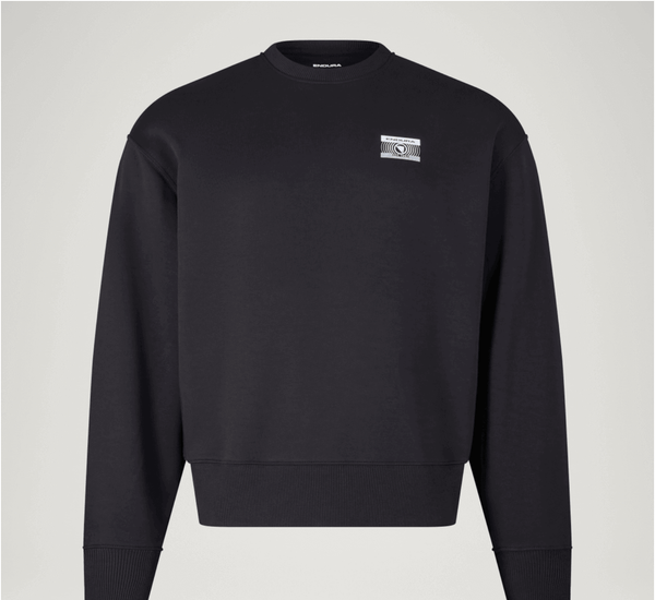 Moletom unissex 'Digilogo' - Preto