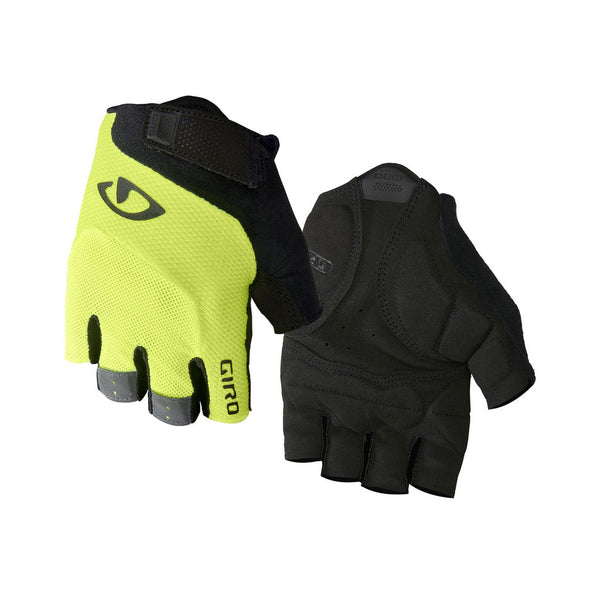 Luvas Bravo Gel - Preto/Amarelo Destaque