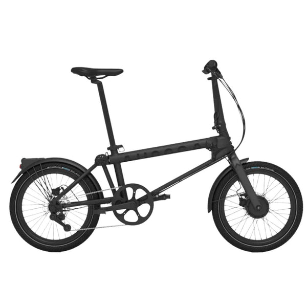 Bicicleta elétrica urbana Ahooga Max Bike preta