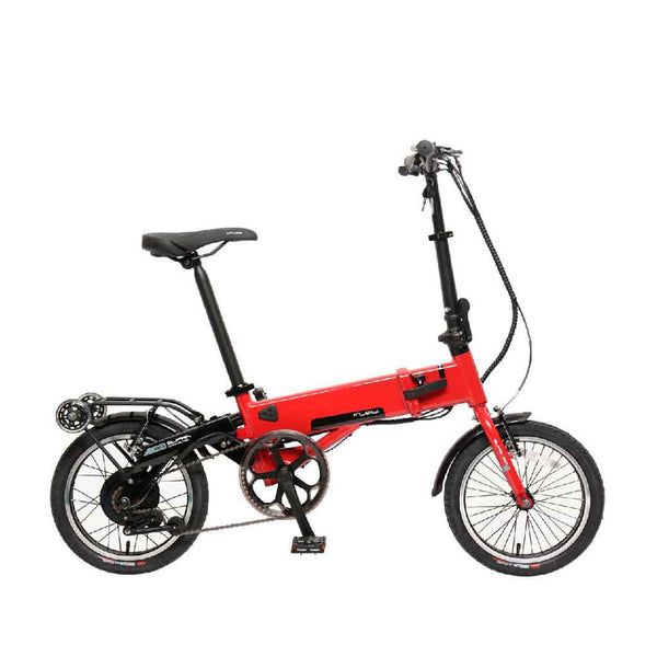 Bicicleta elétrica dobrável Flebi Supra 3.0 Lite (vermelha) + acelerador