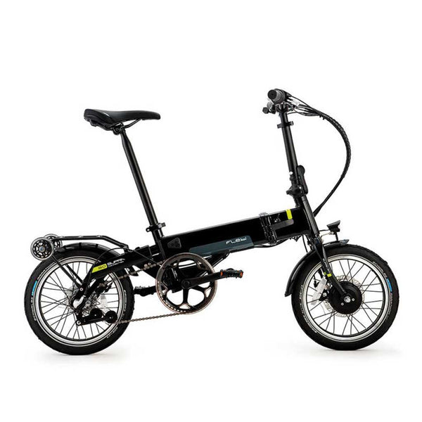 Bicicleta elétrica dobrável Flebi Supra 3.0 preto-lima + acelerador