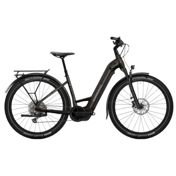 Bicicleta elétrica de trekking Winora YUCATAN X12 PRO LOW GL cor chocolate chai - brilhante 2026