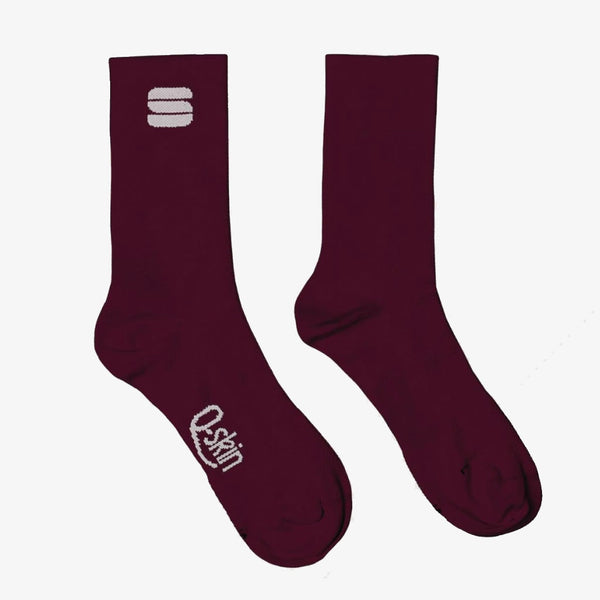 Meias Esportivas Vermelhas Combinando