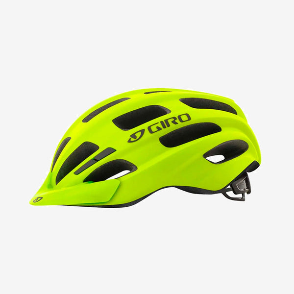 Capacete de registro amarelo fluorescente