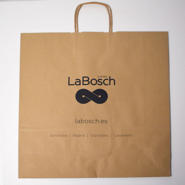 Sacolas de papel grandes LaBosch