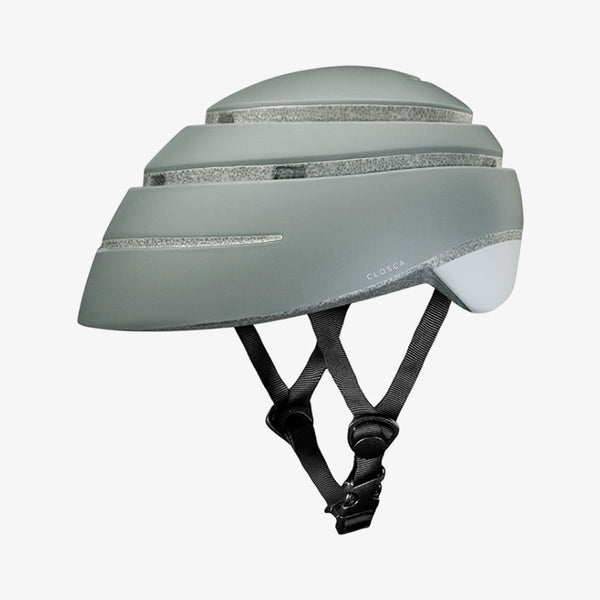 Capacete dobrável Closca Loop cinza