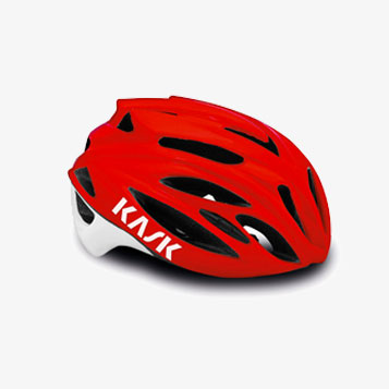 Capacete vermelho rápido Kask Road
