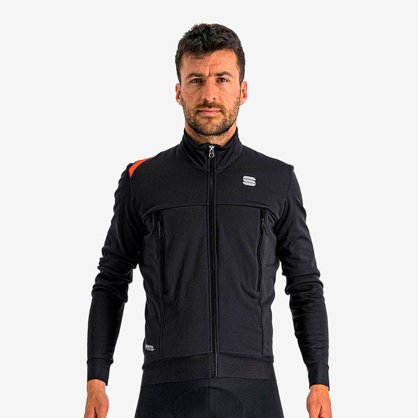 Casaco Sportful Fiandre Warm Preto