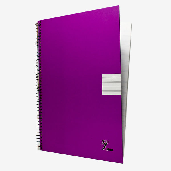 Caderno Linear Roxo DIN-A4