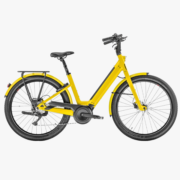 Bicicleta elétrica urbana Moustache Lundi 27.2 Curry 500WH 2025