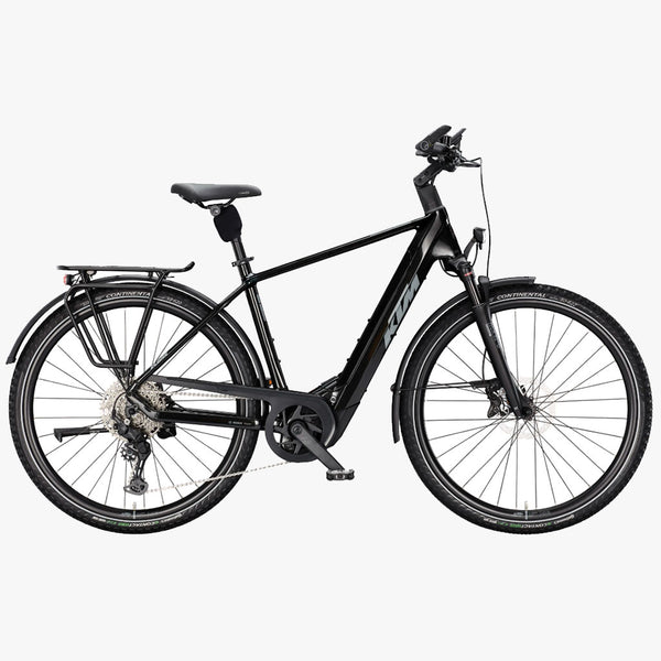 Bicicleta elétrica de trekking KTM Macina Style 830 H Diamonds Black